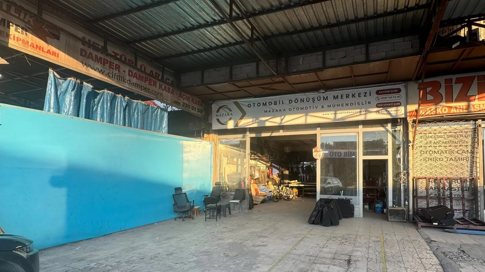 Kayseri Yeni Sanayi Şubesi bina görünümü